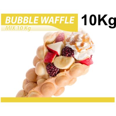 Preparada Bubble Waffle o Waffle Bolha Gofrelino 10 kg