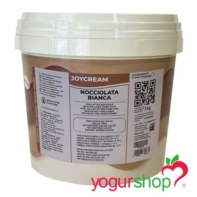 Joycream Nocciolata Branca Balde 5 kg