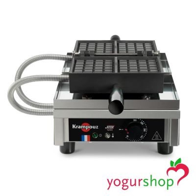 Máquina de Waffles 180º KRAMPOUZ Fruits 4x6 WECBJA Abertura frontal